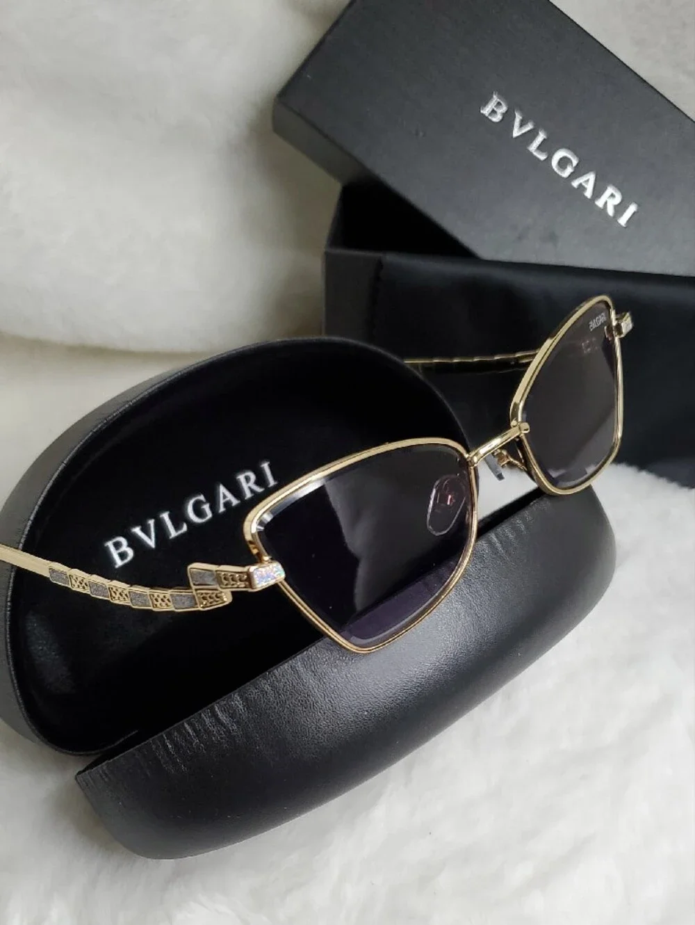 Gold Frame Sunglasses with Black Lenses Inspir@d Luxury Sunglasses